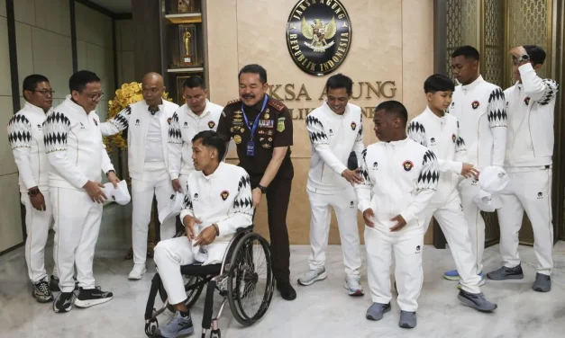 Jaksa Dukung Kontingen Indonesia di ASEAN Para Games 2025