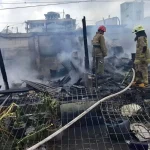 Kebakaran Pademangan Akibat Korsleting Listrik 7 Lapak Terbakar