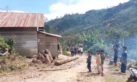 Polri Bangun Jembatan Darurat di Aceh Tengah, Akses Warga