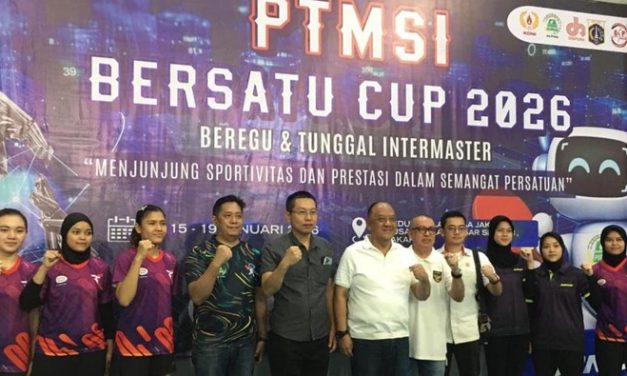 2026 Jadi Strategis PB PTMSI Majukan Tenis Meja Nasional