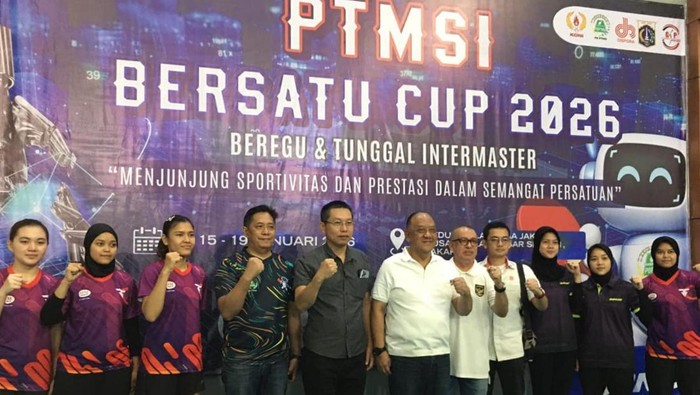2026 Jadi Strategis PB PTMSI Majukan Tenis Meja Nasional