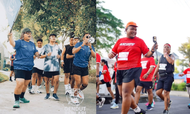 Gendut Berlari Gerakan Aman Inklusif Memulai Olahraga