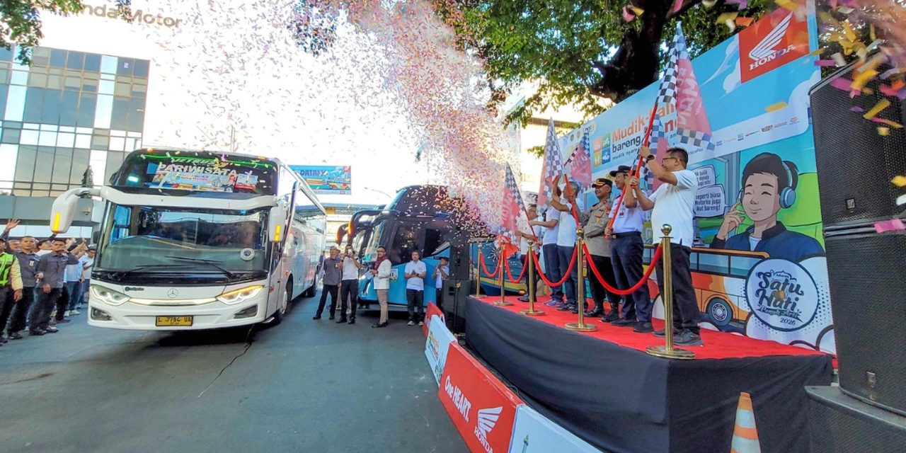 Mudik Balik Bareng Honda 2026: AHM Fasilitasi Ribuan Pemudik