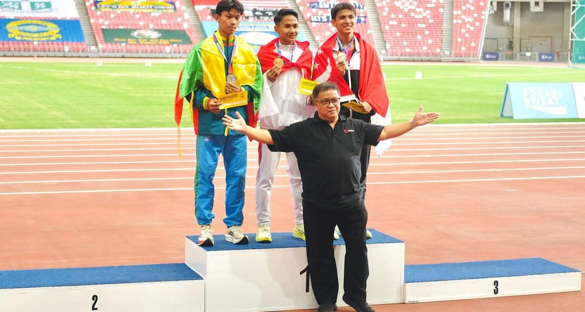 Tim Atletik Indonesia Sabet 8 Emas di Singapore Open 2026