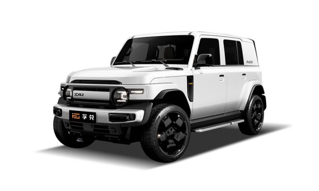 iCar V23 White Glint 2026: SUV Listrik Boxy Desain Pearl White
