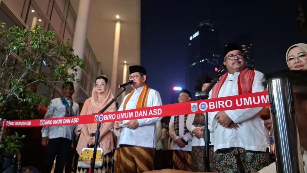 Gubernur DKI Jakarta Pramono Anung menjelaskan prioritas pembangunan menuju peringatan 500 tahun Jakarta