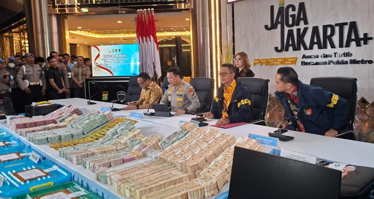 Terungkap! Polisi Temukan Emas 74 Kg saat Geledah 12 Lokasi