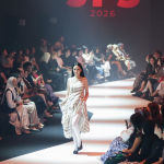 Koleksi Garuda Tampil Memukau, Kolaborasi Desainer Indonesia-Prancis Angkat Tenun Lombok di JF3 Fashion Festival 2026