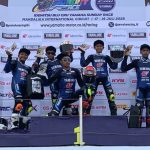 Jallu Vesgio dan Kenzie Akbar Berbagi Kemenangan di R15 Junior Pro Yamaha Sunday Race 2026
