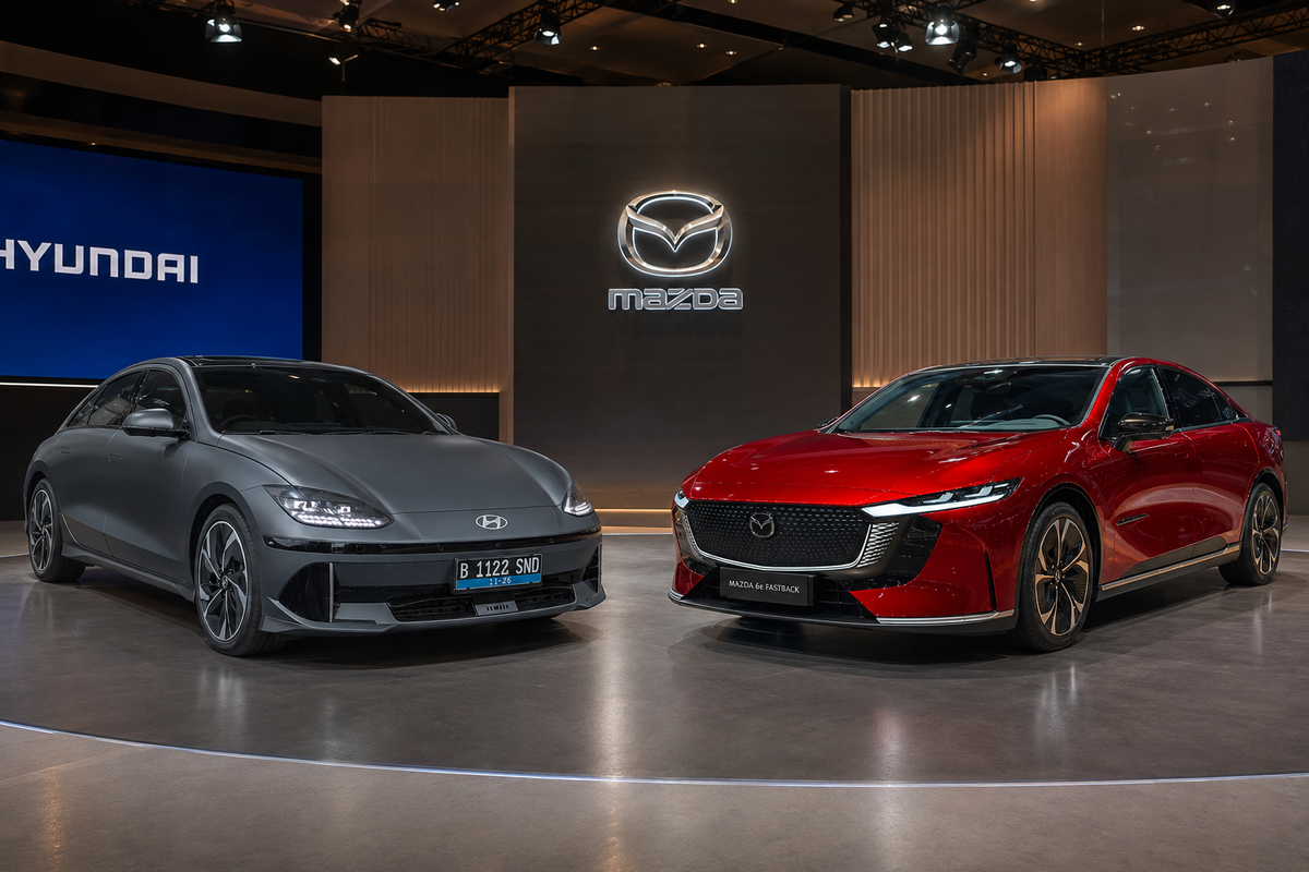Mazda 6e Fastback vs Hyundai Ioniq 6
