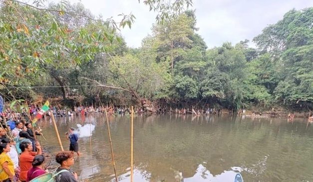 Tradisi Menuba Hulu Arut, Warisan Leluhur yang Membawa Harapan Hujan di Tengah Kemarau