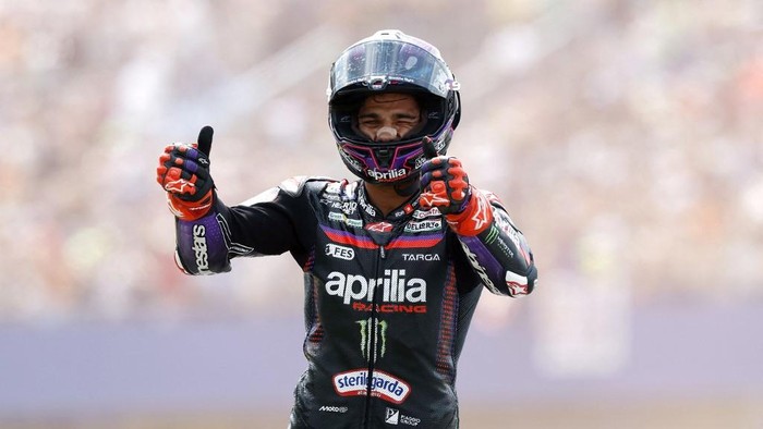 Jorge Martin menjuarai Sprint Race MotoGP Inggris 2026 di Sirkuit Silverstone