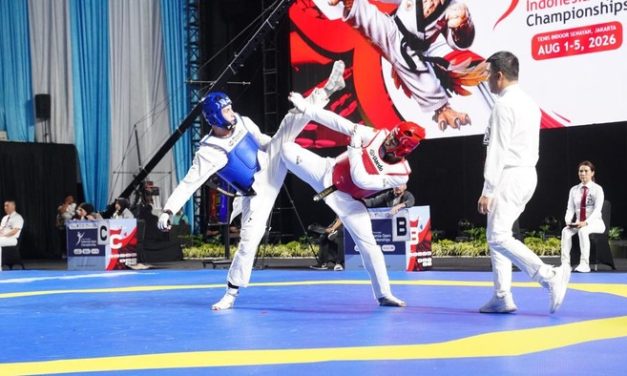 Indonesia Panen Medali Emas di Asian Taekwondo Open 2026